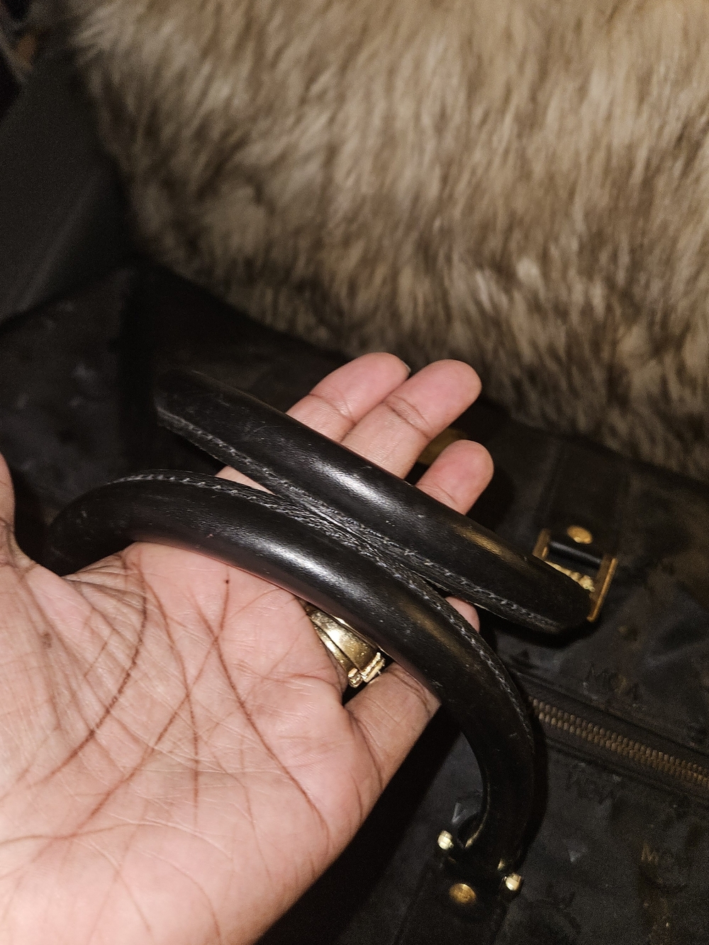MCM Nylon Jumbo Tote - Picture 3 of 10